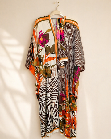 Safari Kaftan & Headwrap Set